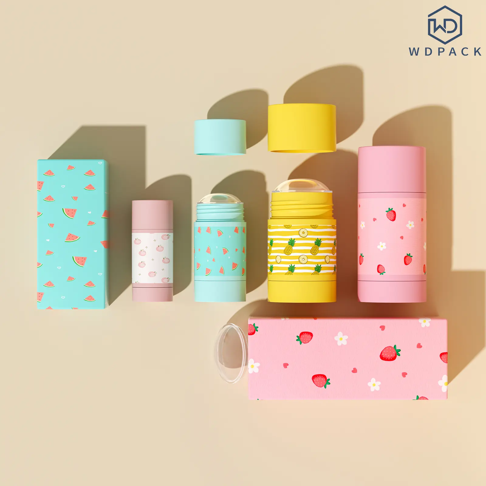 WDD01 Solid balm and stick packaging