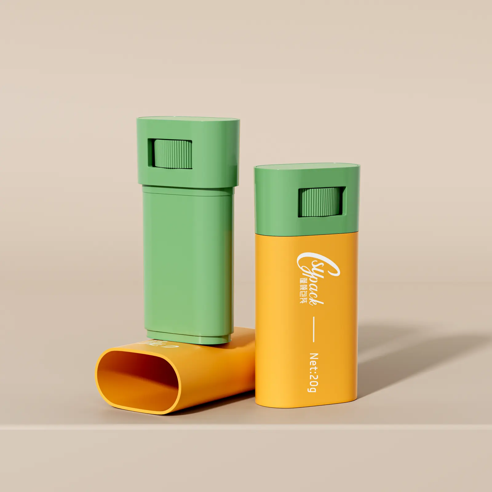 WDD02 Solid balm and stick packaging