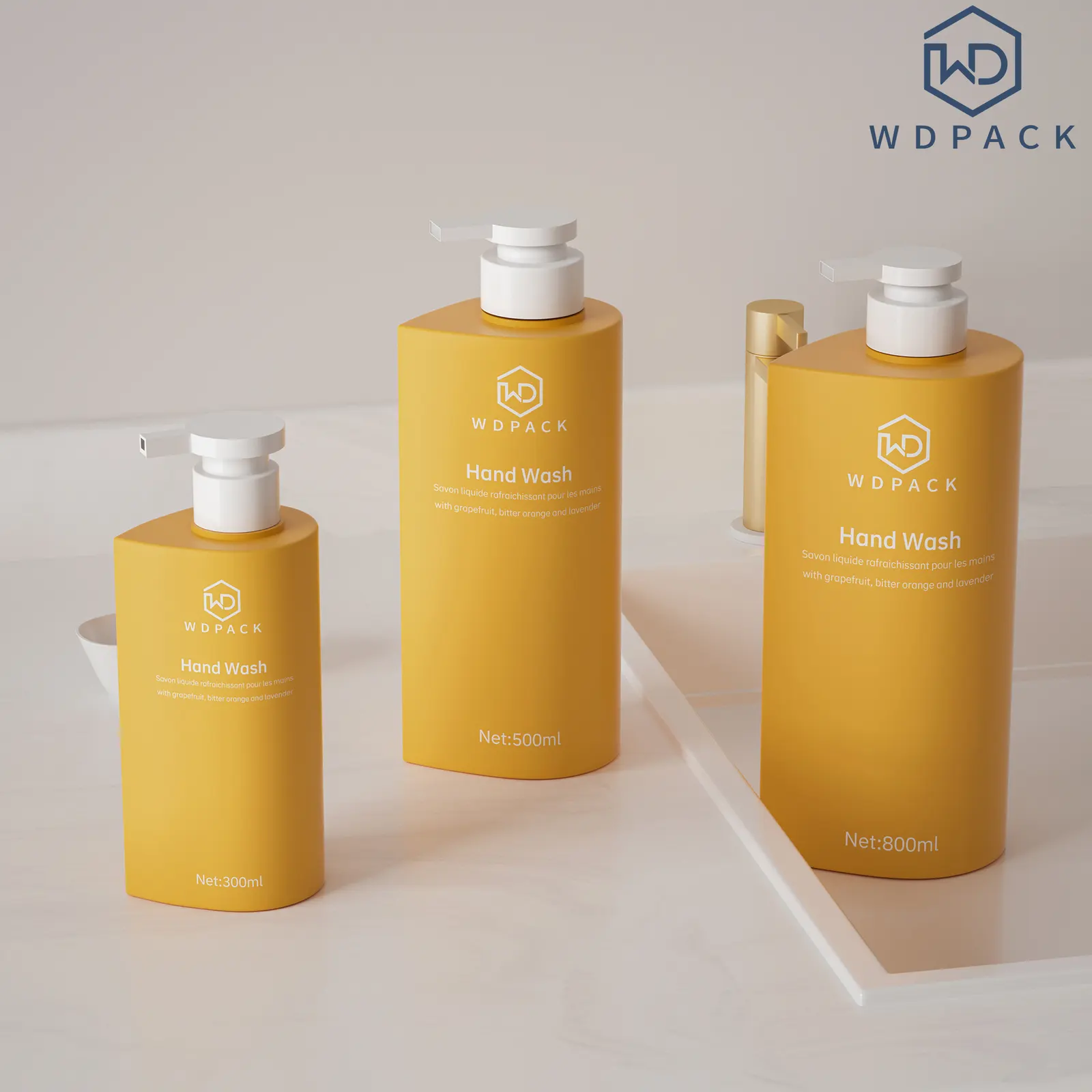 WDHE09 Hair and body care packaging