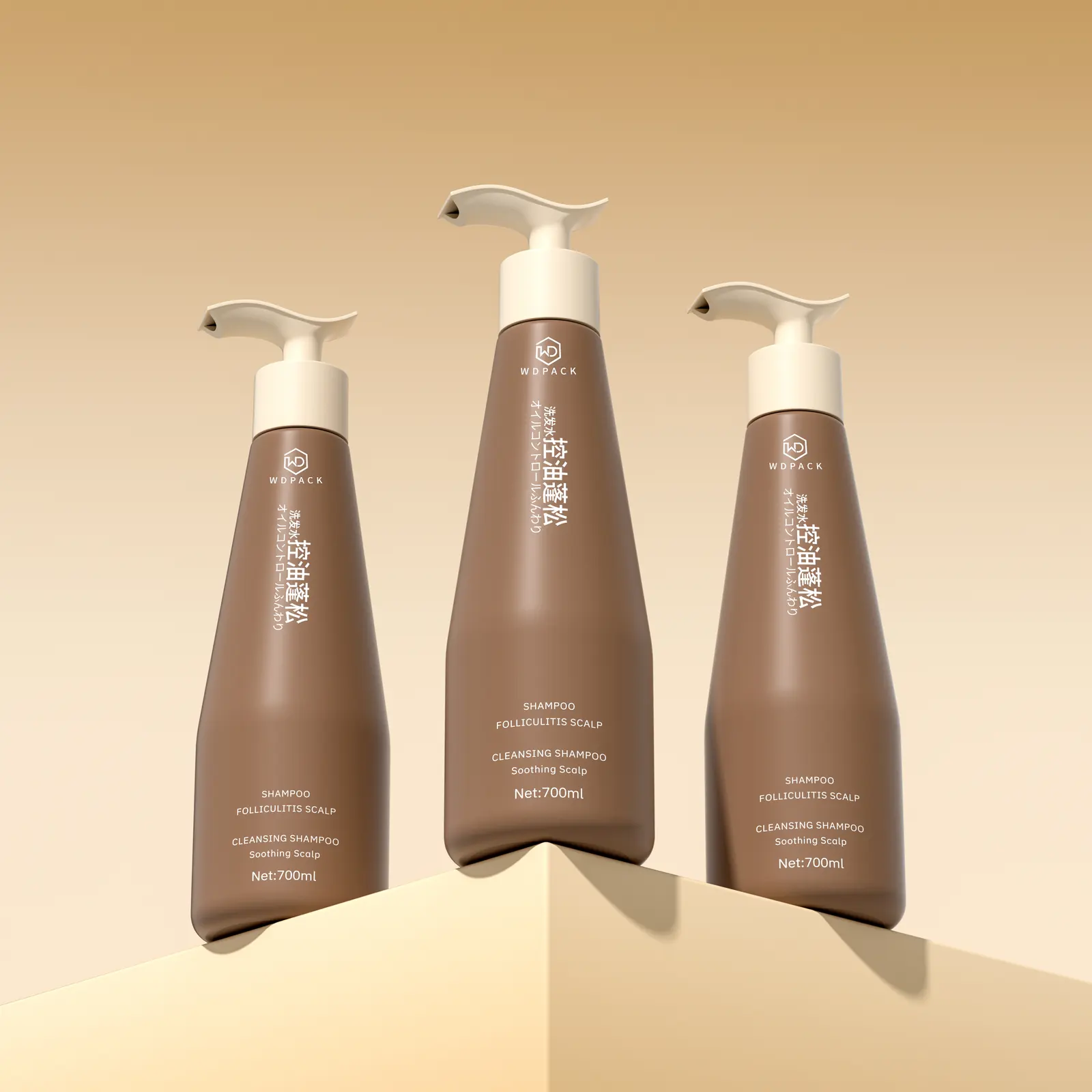 WDHE32 Hair and body care packaging