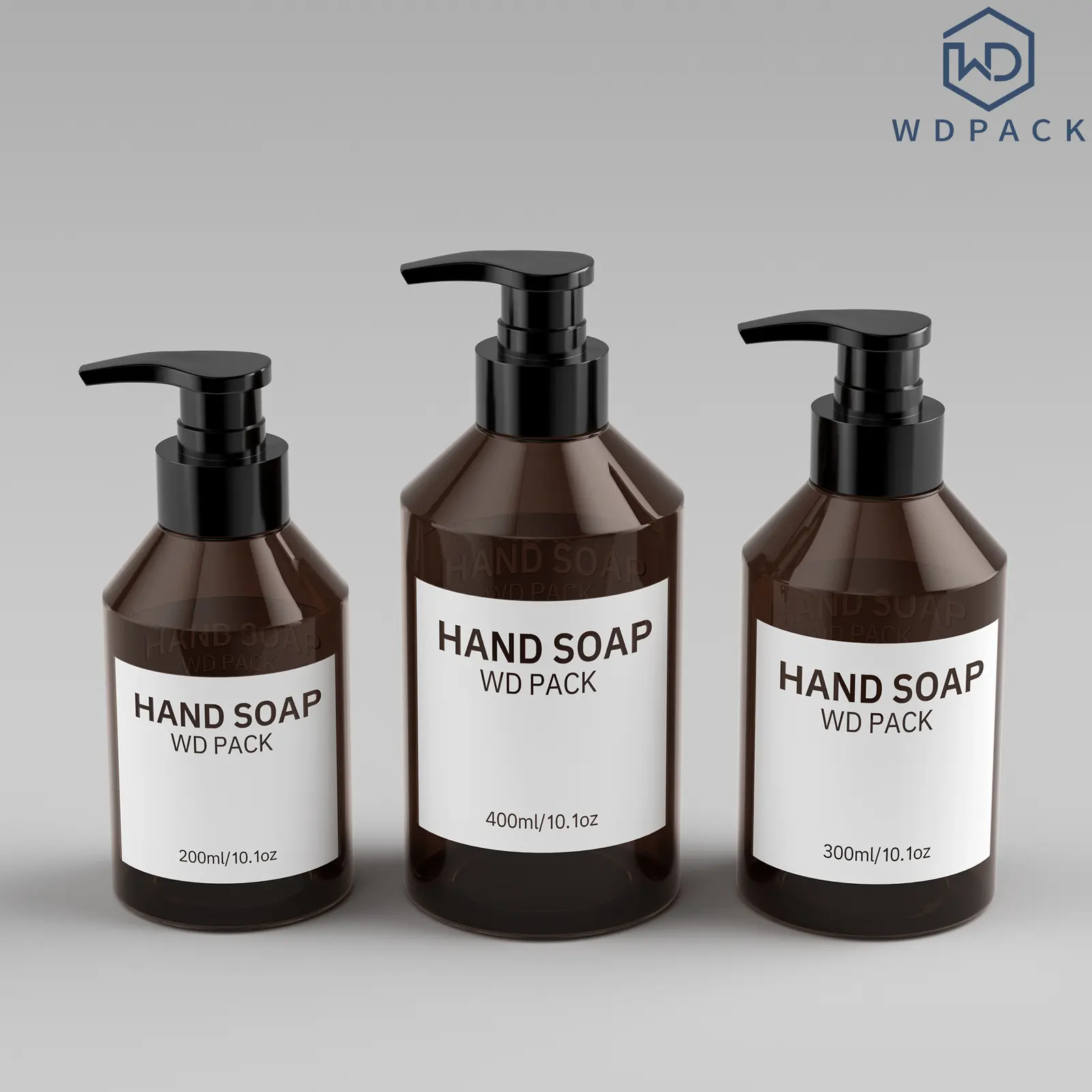 WDHT10 Wash and personal care bottles