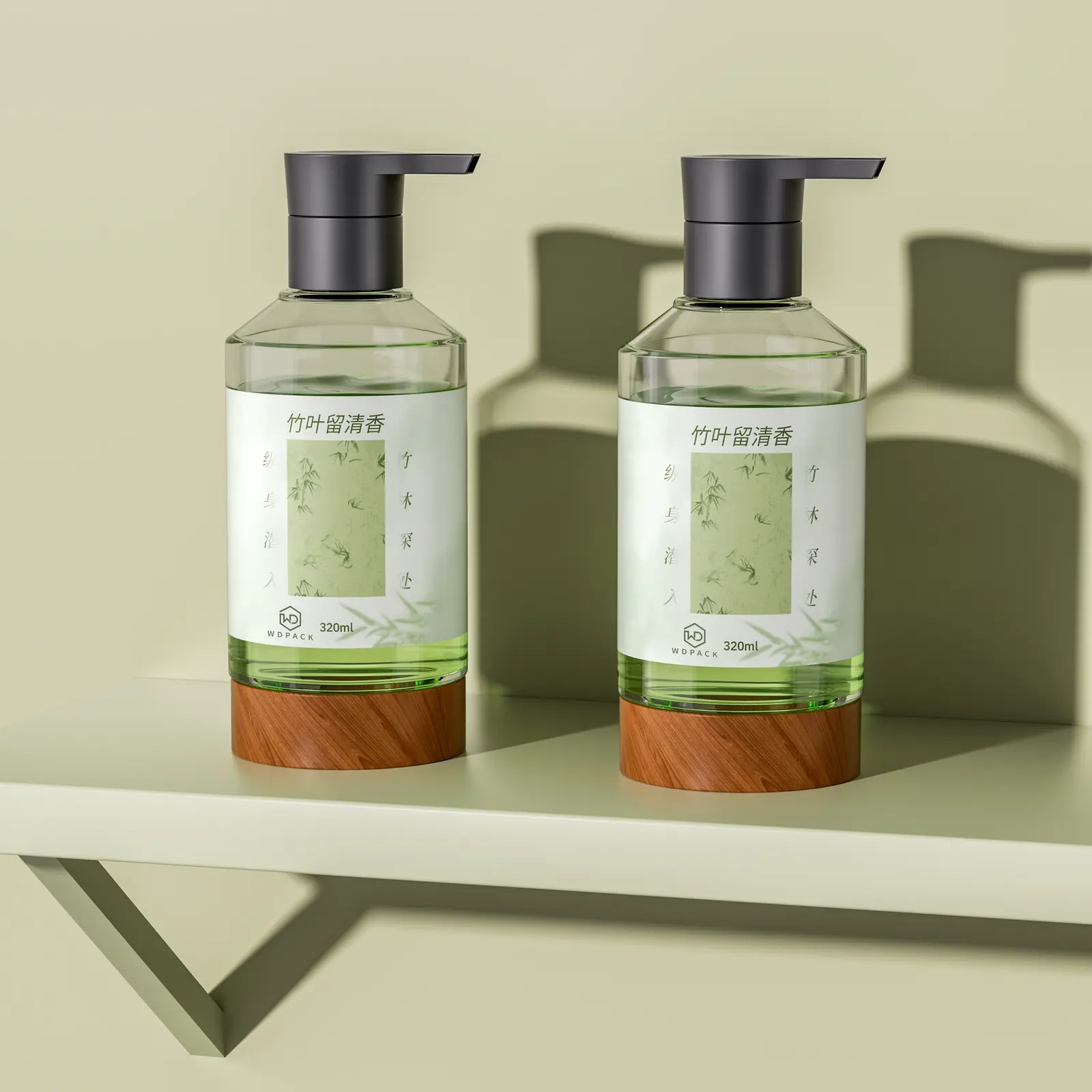 WDHT49 Wash and personal care bottles