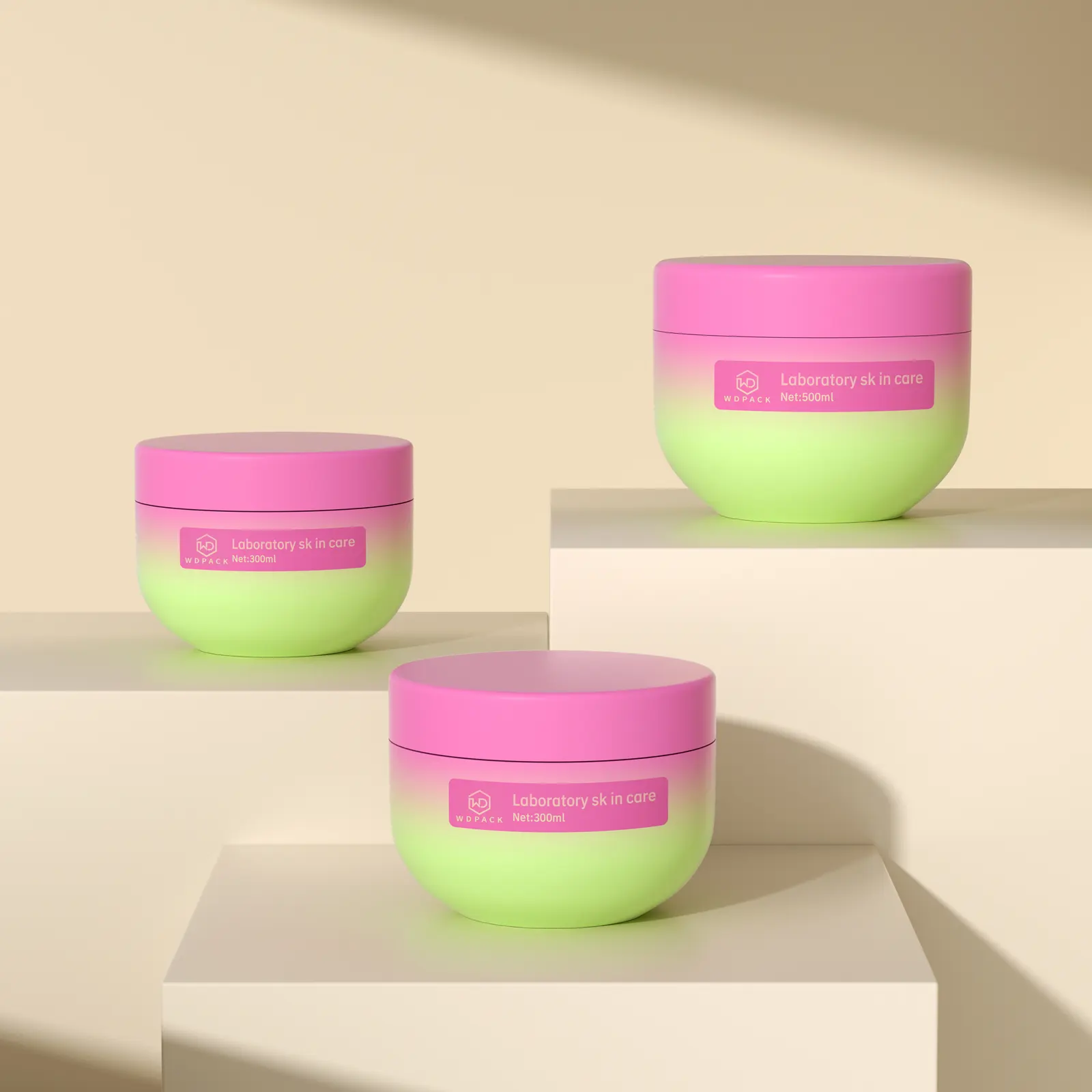 WDJ001 cosmetic jar model by WDPACK