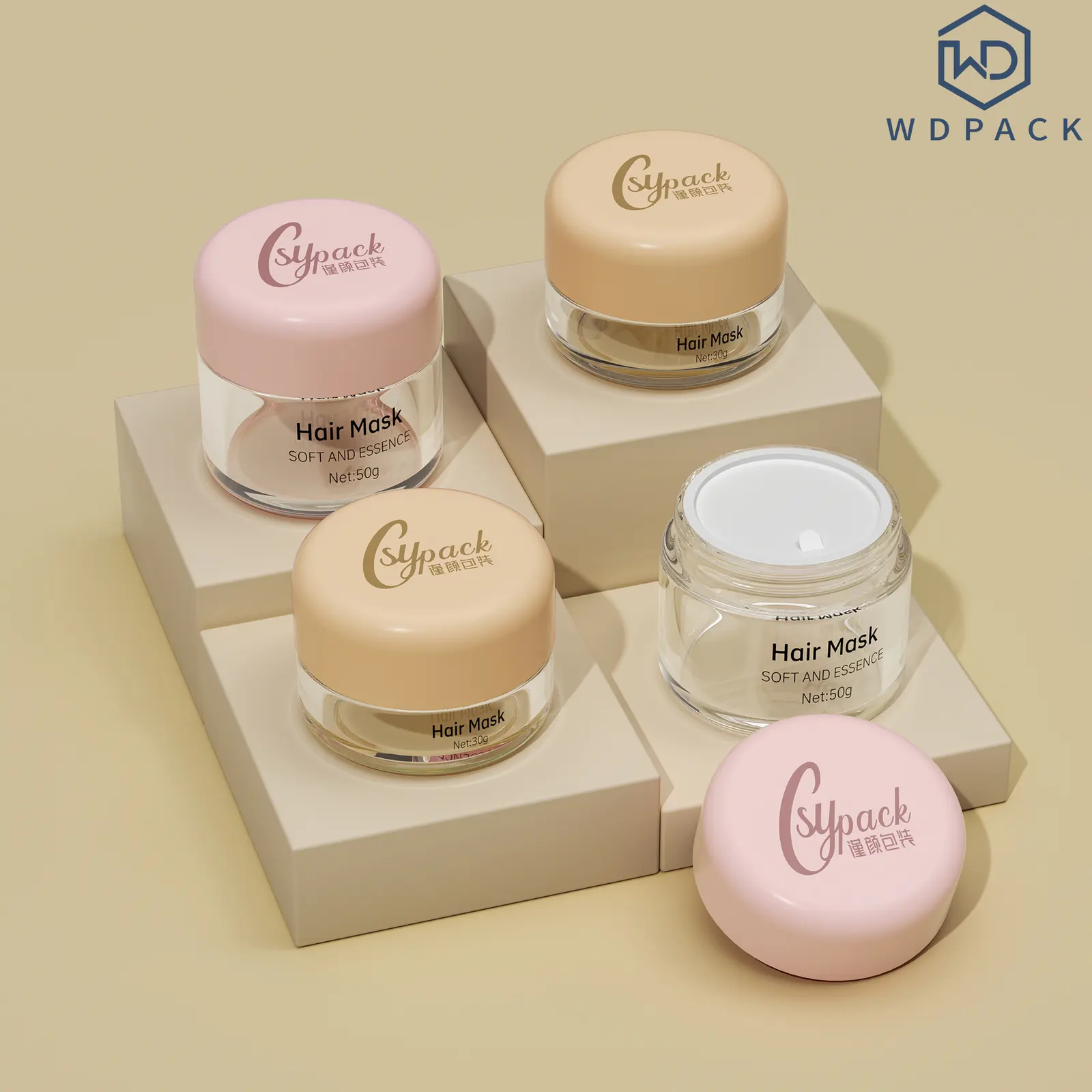 WDJ04 Cream and cosmetic jars
