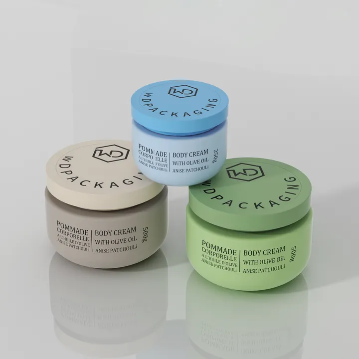 WDJ10 Cream and cosmetic jars