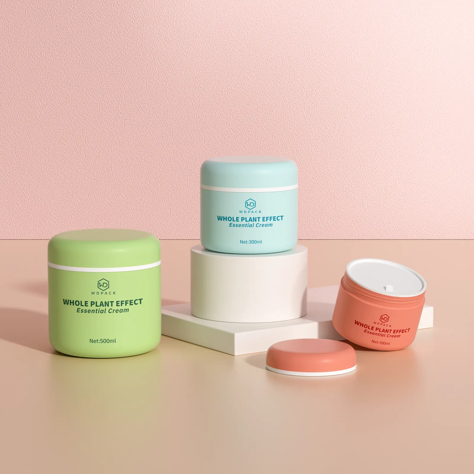 WDJ13 Cream and cosmetic jars