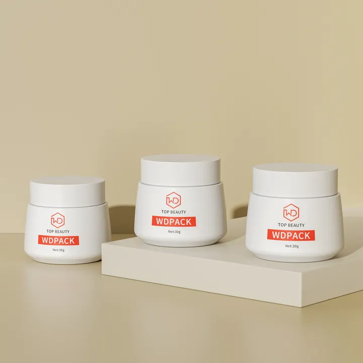 WDJ18 Cream and cosmetic jars