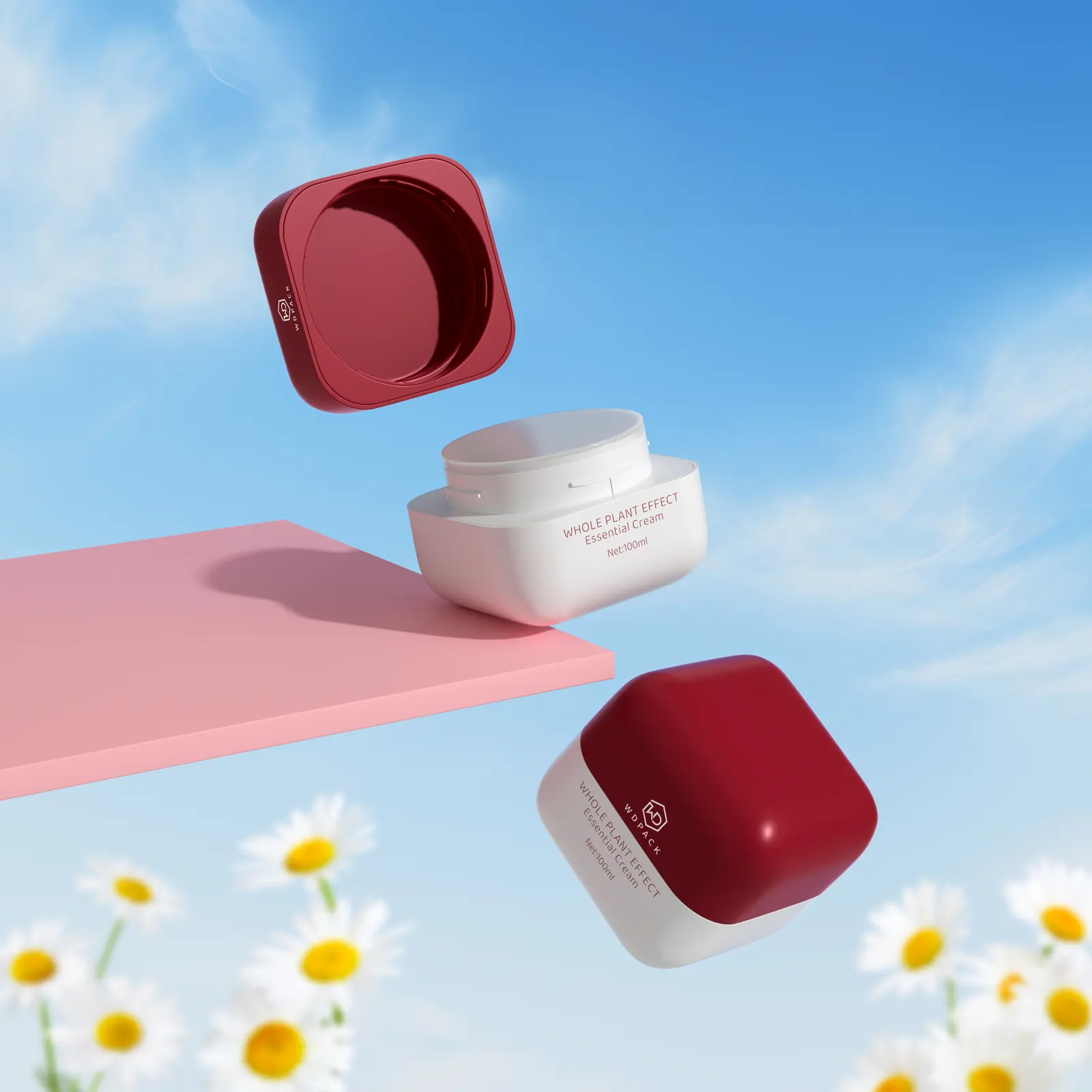 WDJ21 Cream and cosmetic jars