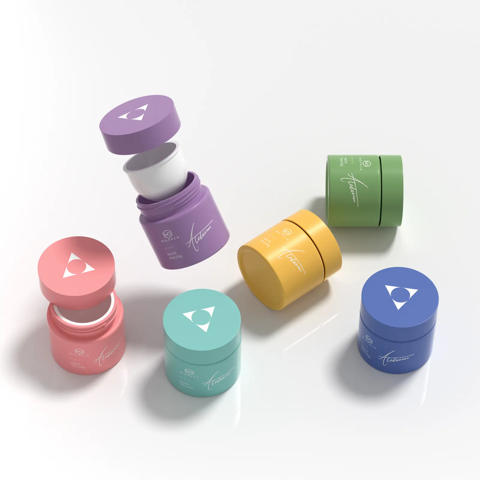 WDJ28 Cream and cosmetic jars