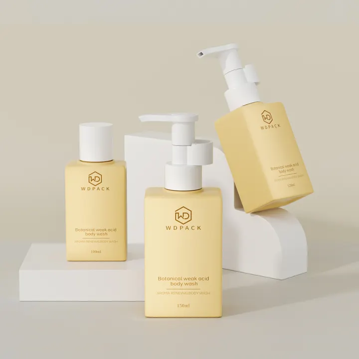 WDL03 Lotion and pump packaging