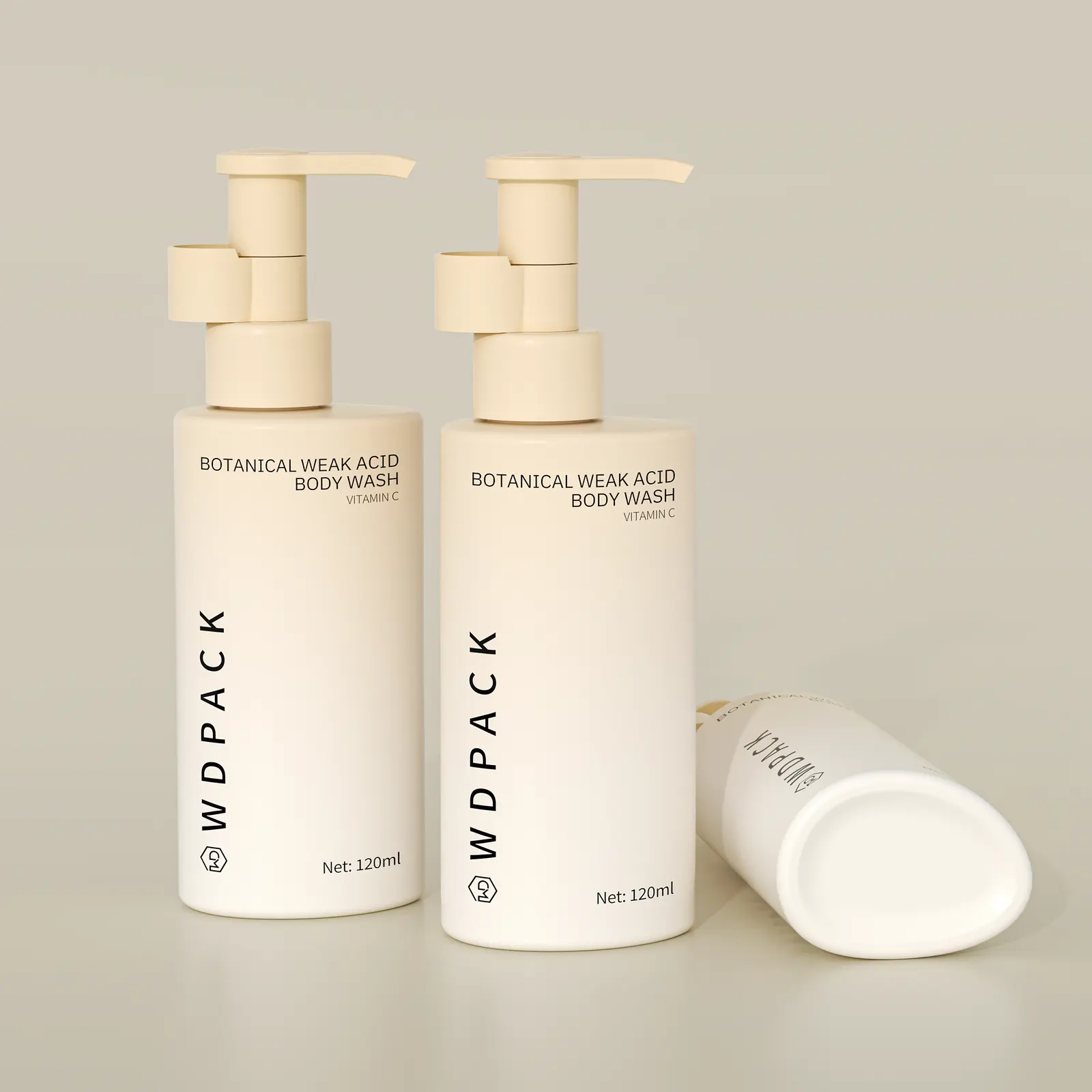WDL06 Lotion and pump packaging
