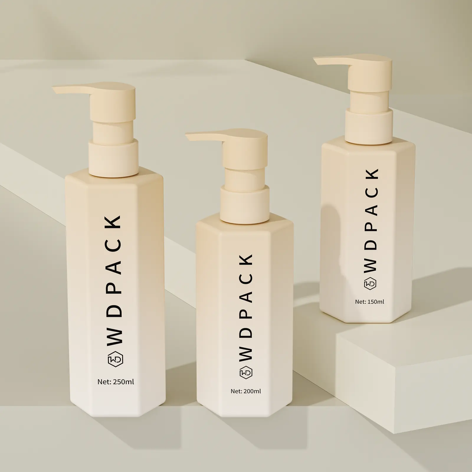 WDL08 Lotion and pump packaging