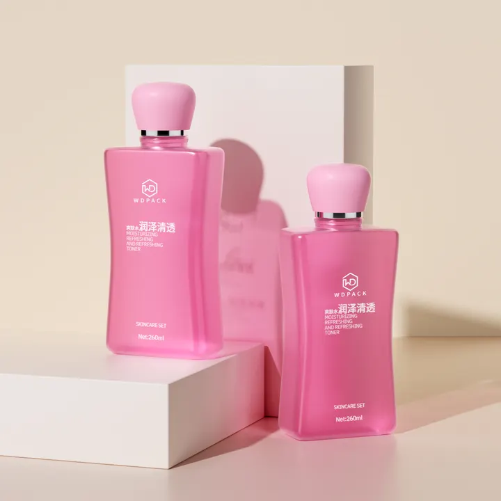 WDL19 Lotion and pump packaging