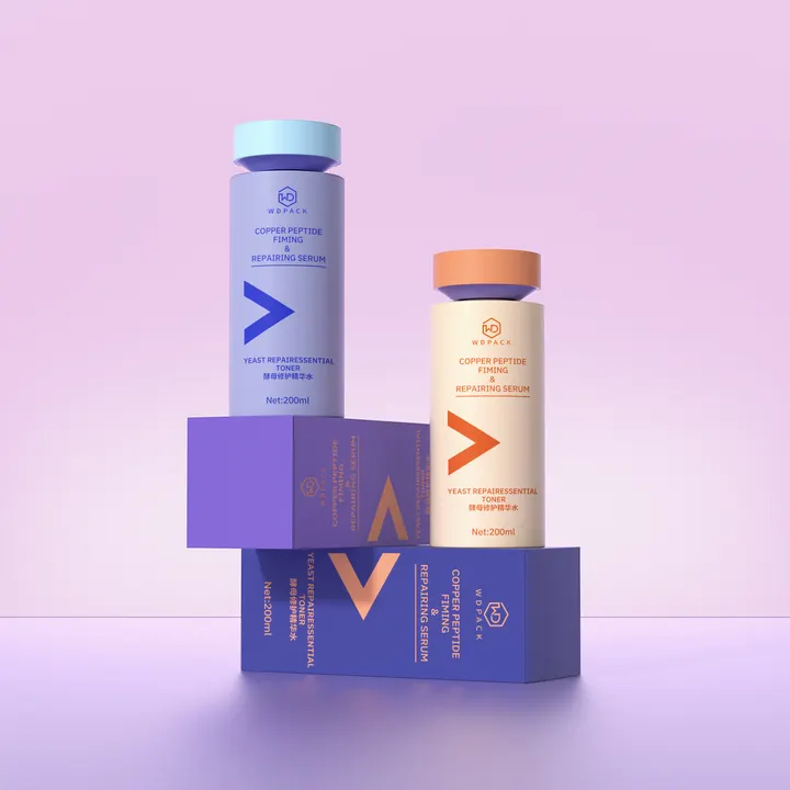WDL20 Lotion and pump packaging