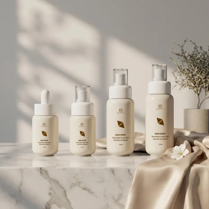 WDS02-B Skincare packaging and dispensing bottles