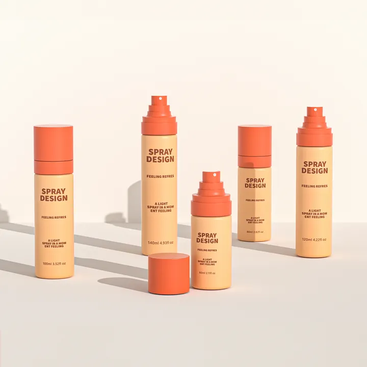 WDS03-A Skincare packaging and dispensing bottles; flat base