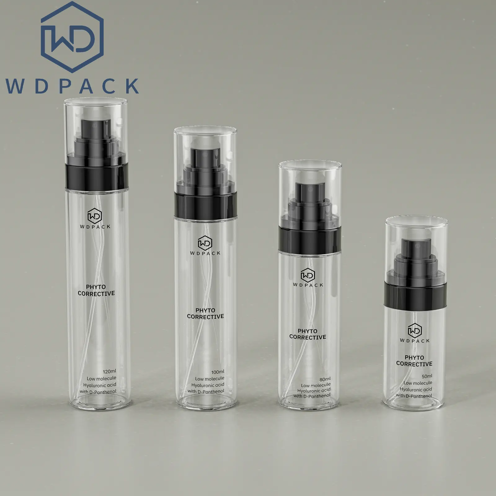 WDS05 Skincare packaging and dispensing bottles