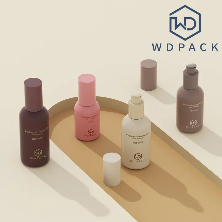 WDS18 Skincare packaging and dispensing bottles