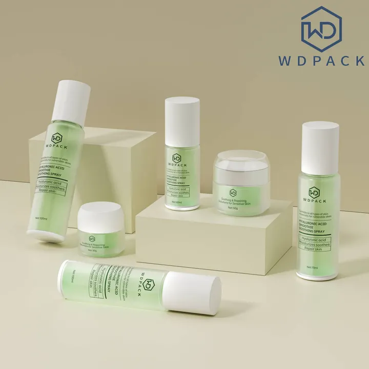 WDS21 Skincare packaging and dispensing bottles