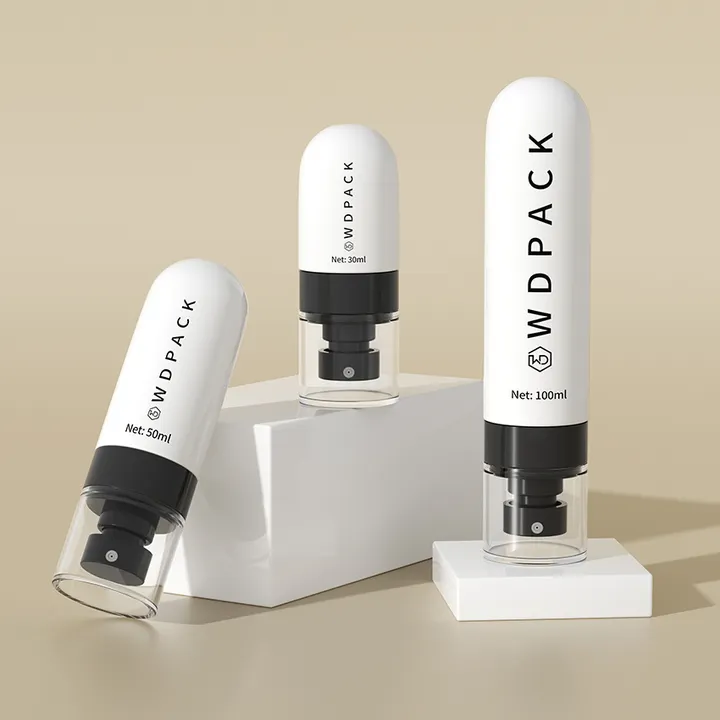 WDS26 Skincare packaging and dispensing bottles