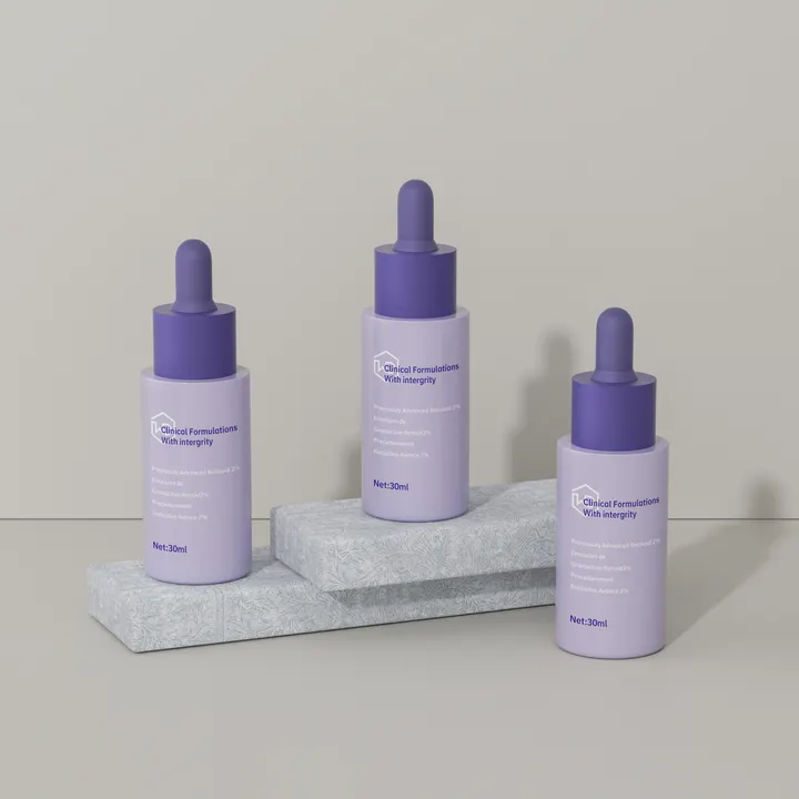 WDS27 Skincare packaging and dispensing bottles