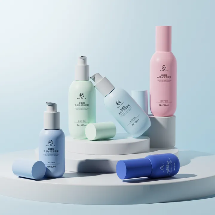 WDS43 Skincare packaging and dispensing bottles