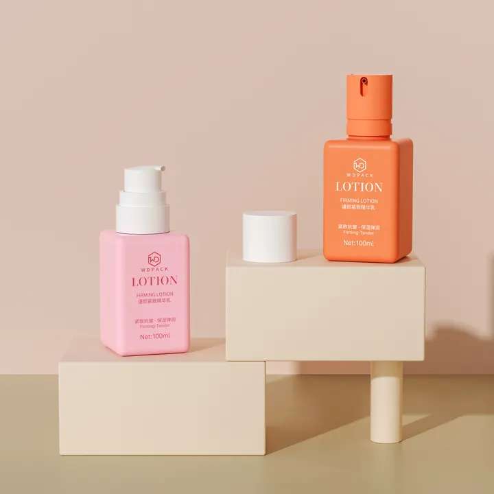 WDS53 Skincare packaging and dispensing bottles